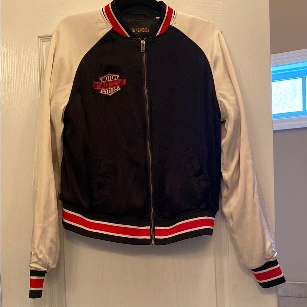 Harley-Davidson Black and White Jacket